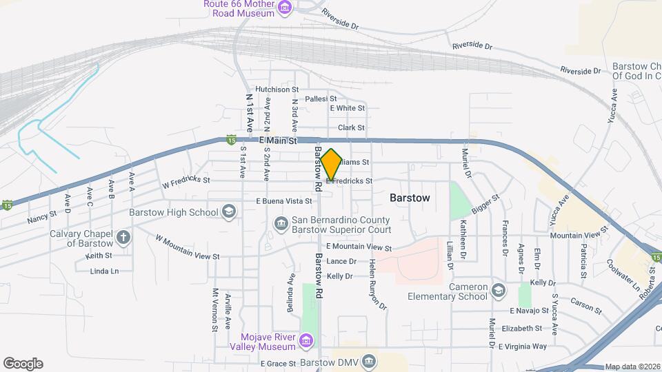 516 E Fredricks St, Unit A Mapa y Detalles de la Ubicación