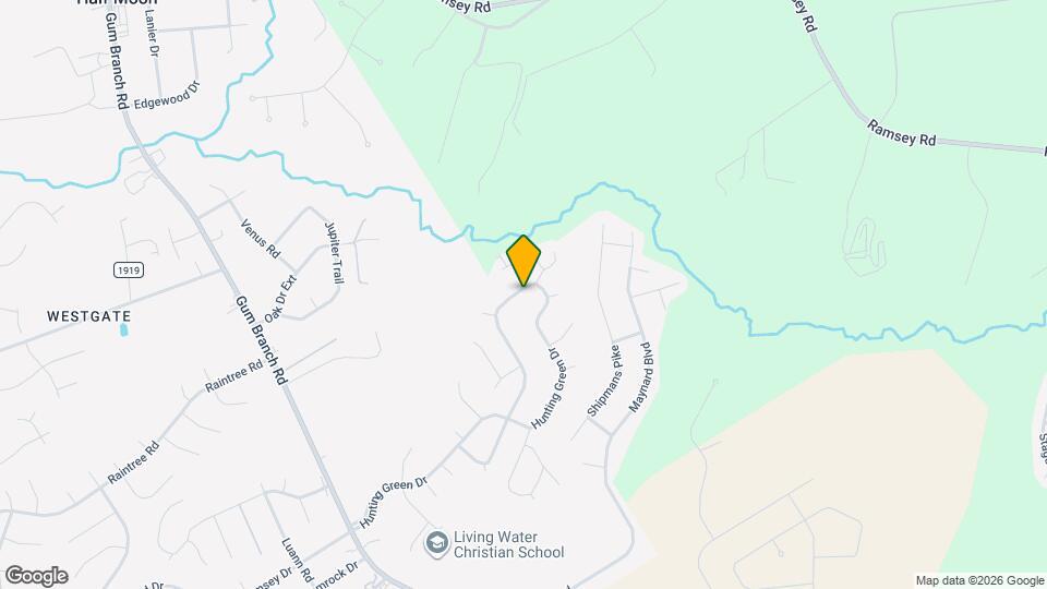 453 Hunting Green Dr Map and Location Details