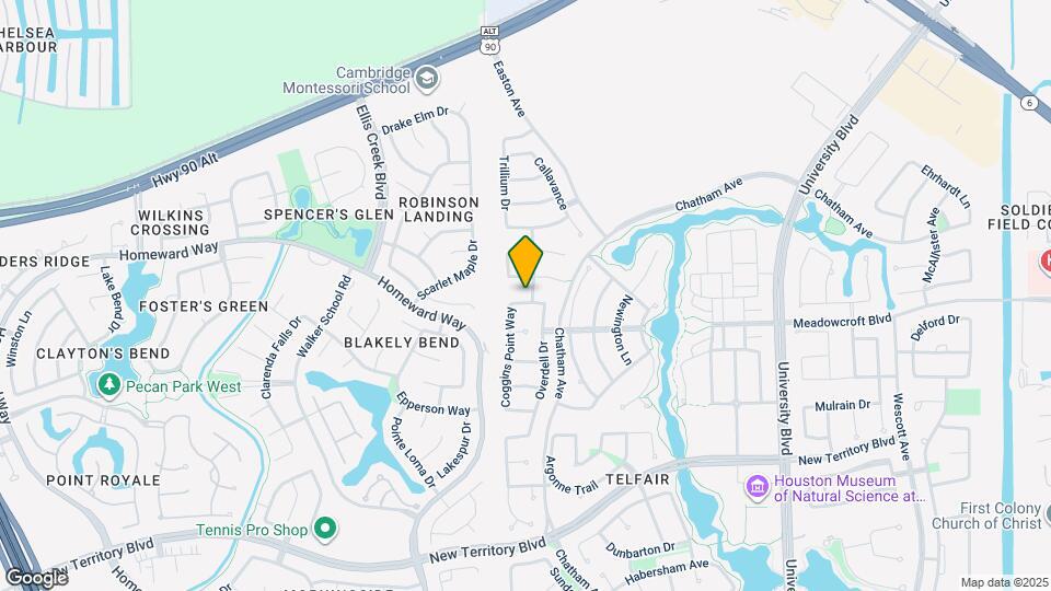 6819 Lavington Way Map and Location Details
