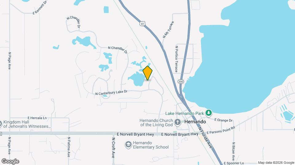 2846 N Kittery Point Map and Location Details