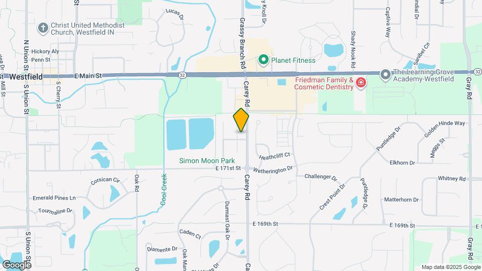 17201 Shadoan Way Map and Location Details