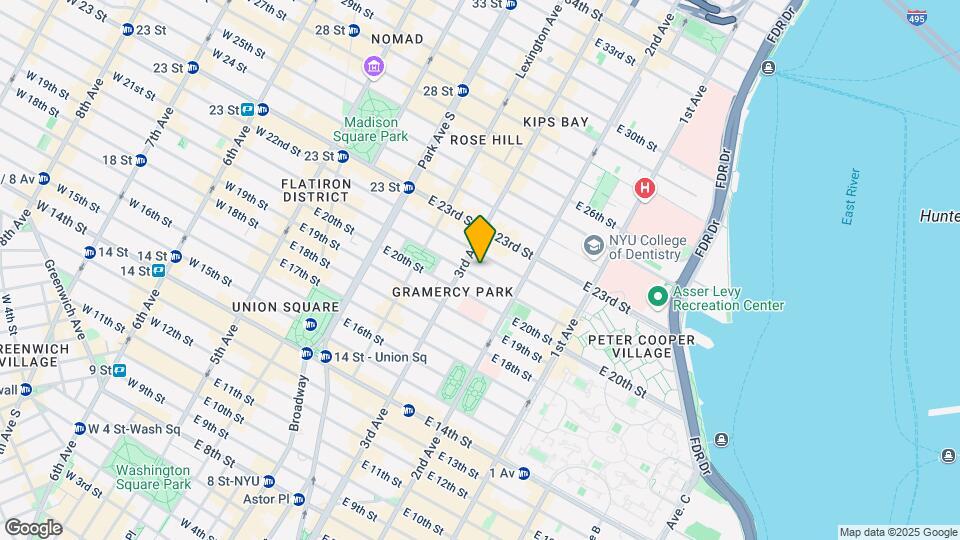 Little Gramercy Map and Location Details