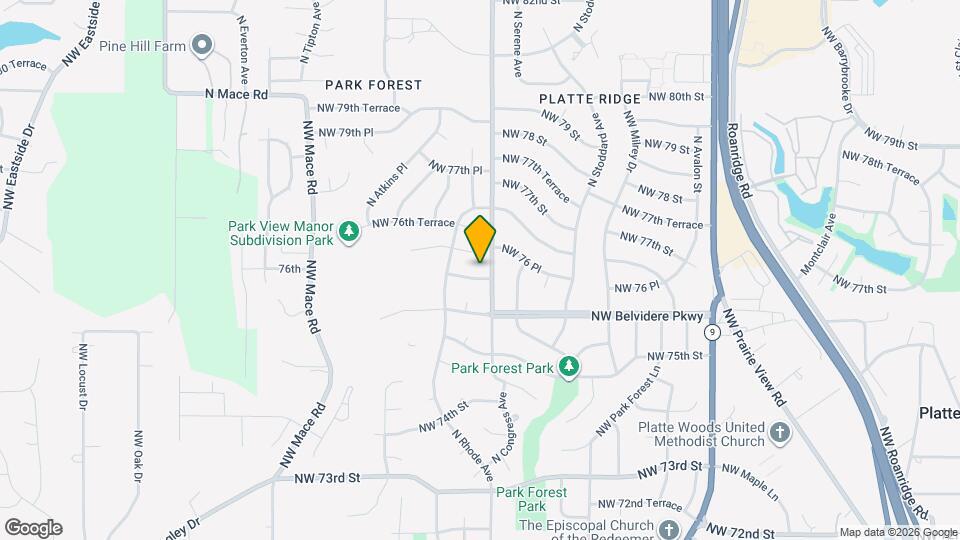 7604 NW 76 Way Map and Location Details