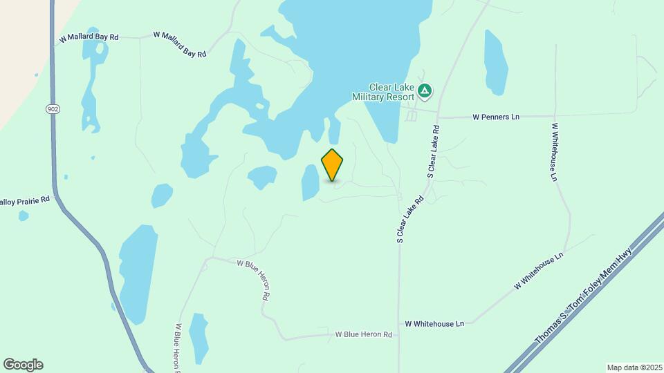 15206 S Clear Lake Rd Map and Location Details