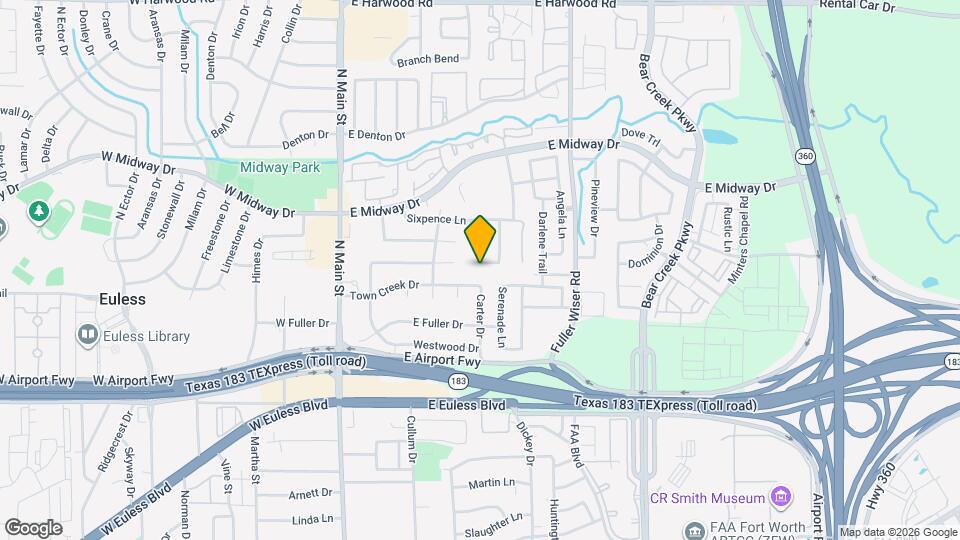 422 Thoreau Ln Map and Location Details