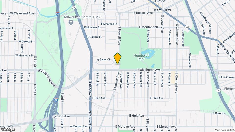 3059 S Howell Ave Mapa y Detalles de la Ubicación