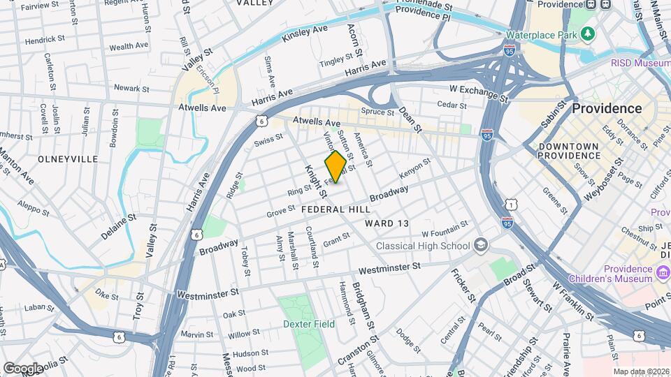 17 Grove St Mapa y Detalles de la Ubicación