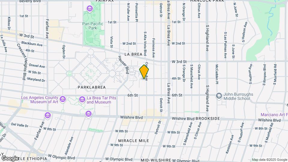 409 S Cochran Ave Mapa y Detalles de la Ubicación
