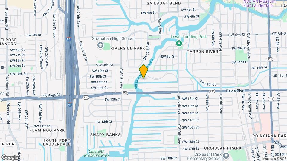 1350 River Reach Dr Mapa y Detalles de la Ubicación