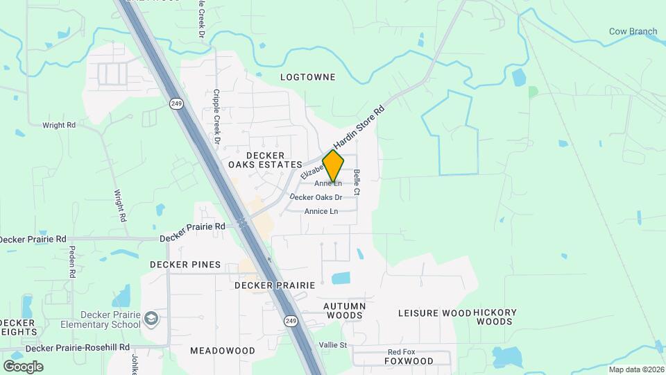 32107 Anne Ln Map and Location Details