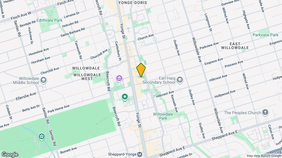 28 Empress Ave Map and Location Details