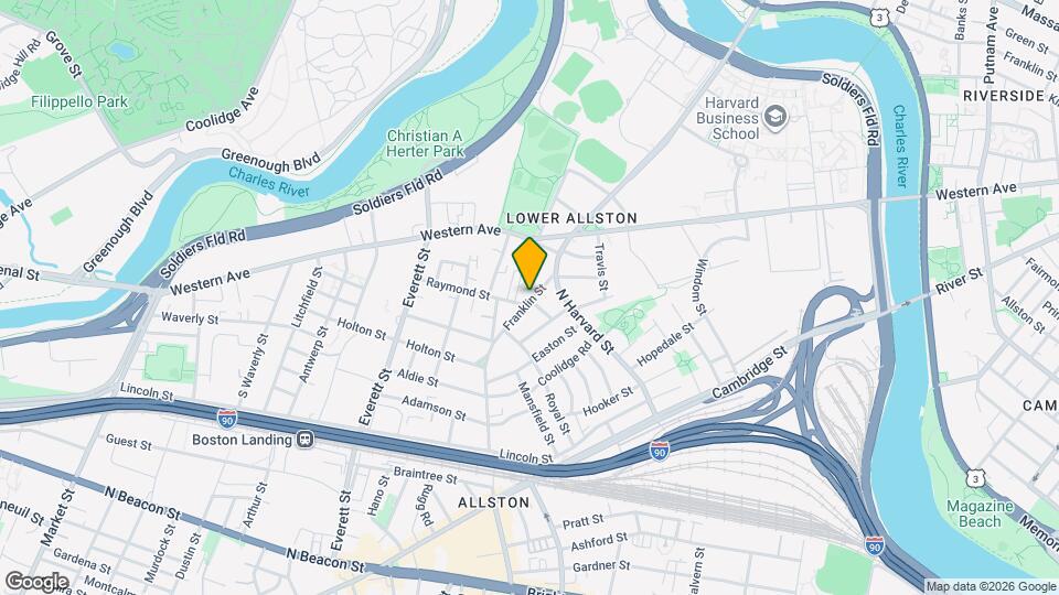 160 Franklin St Map and Location Details