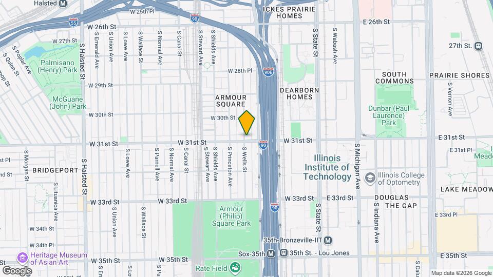 224 W 31st St, Unit 2R Map and Location Details