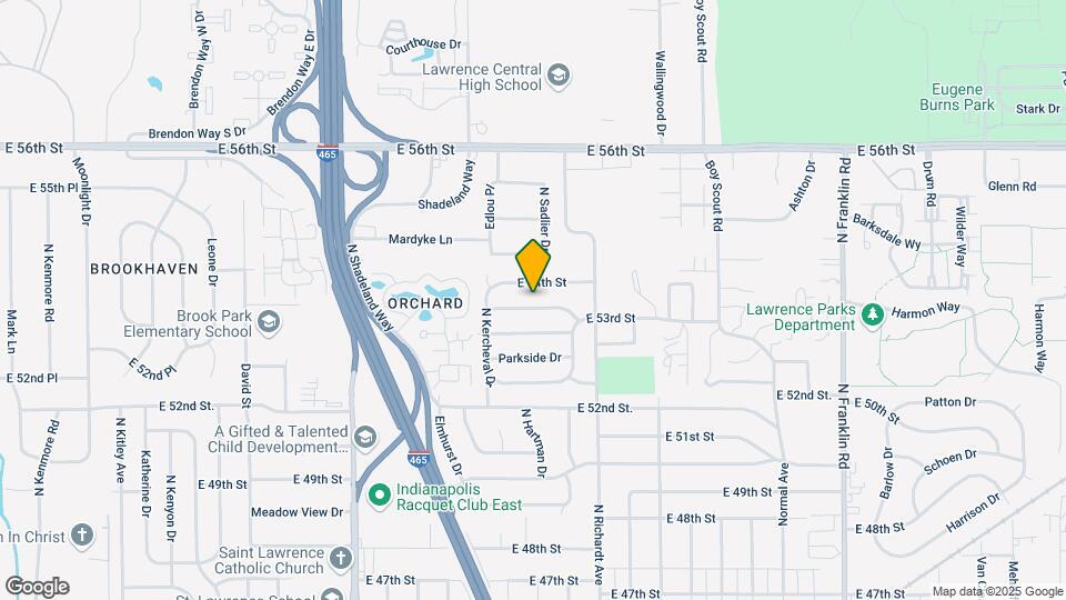 7350 Westchester Dr Map and Location Details