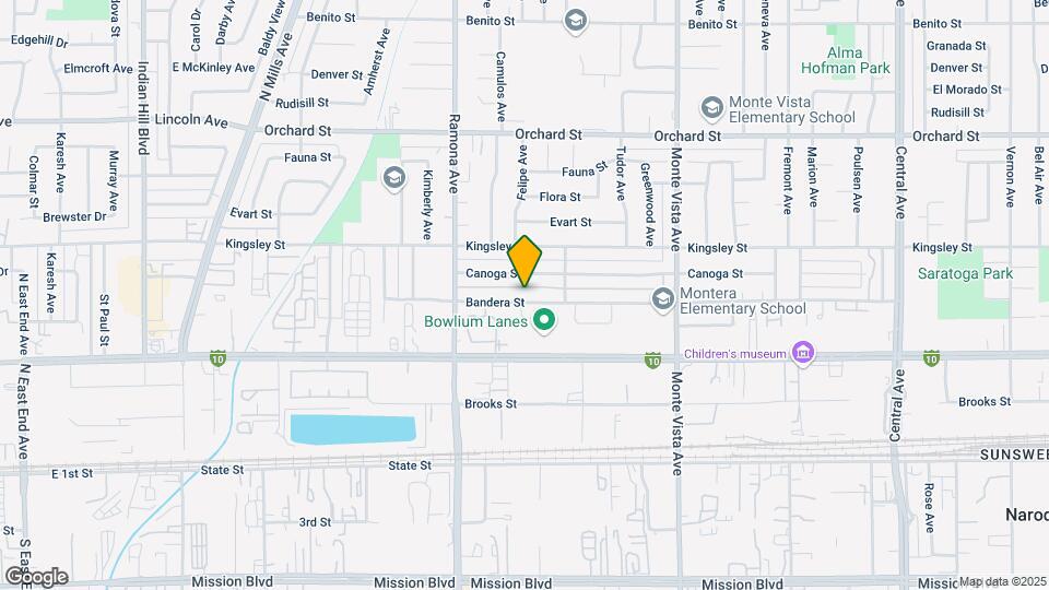 4624 Bandera St Map and Location Details