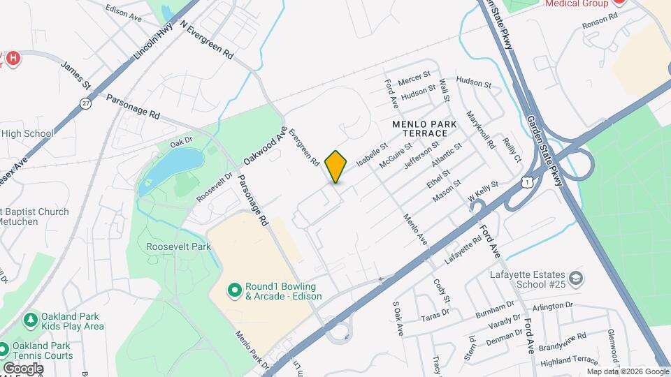 160 Evergreen Rd Map and Location Details