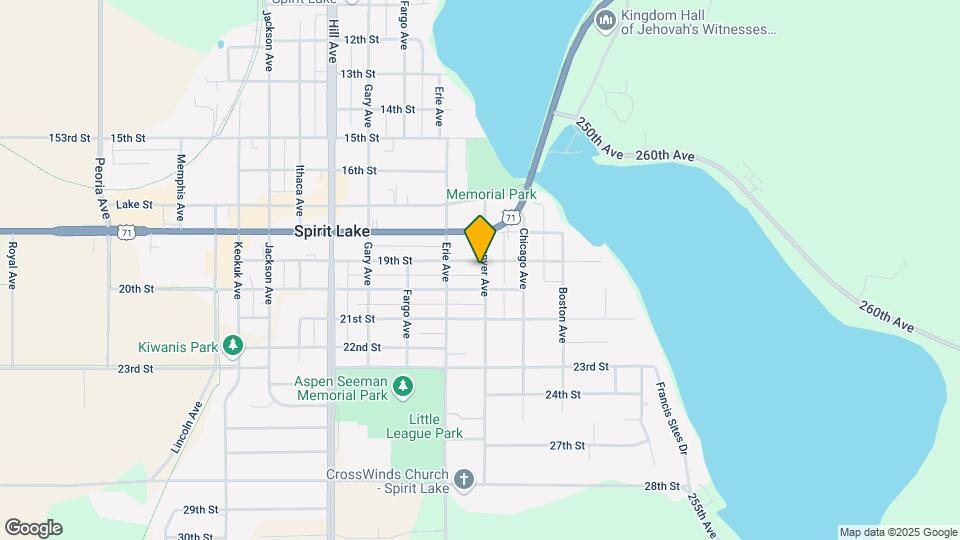 401 19th St Map and Location Details