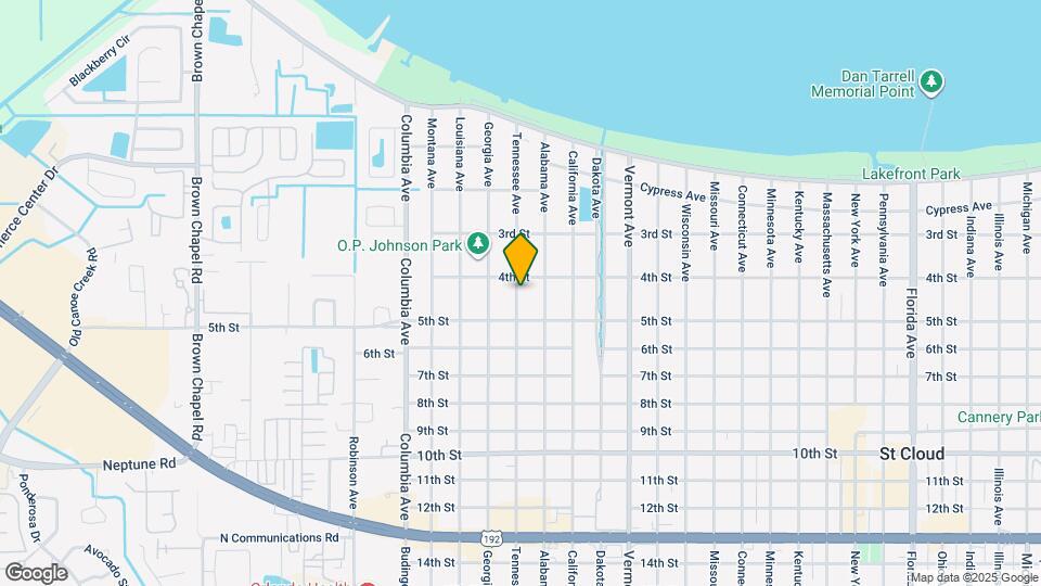 413 Tennessee Ave Map and Location Details