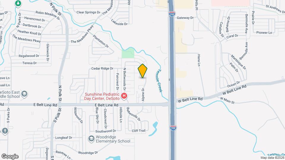 356 N Beltwoods Dr Map and Location Details