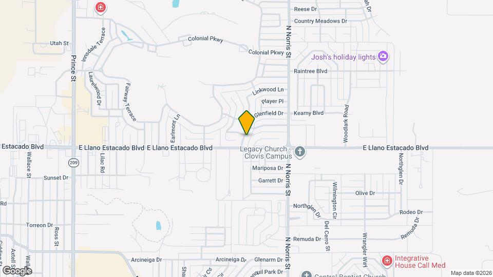 3509 Linkwood Ln Map and Location Details