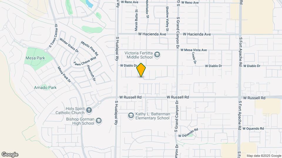 10023 Canyon Hills Ave Map and Location Details