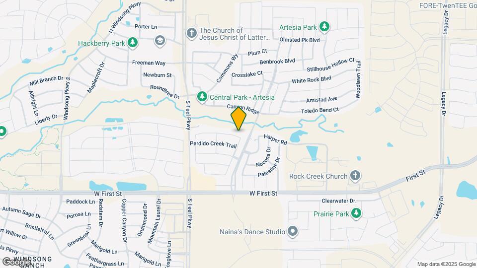 16117 Gladewater Terrace Map and Location Details