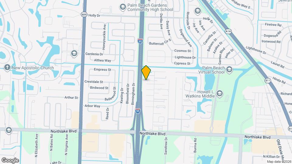 3945 Chapel St Map and Location Details