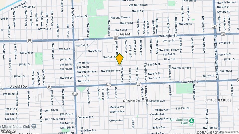 5220 SW 5th St Map and Location Details