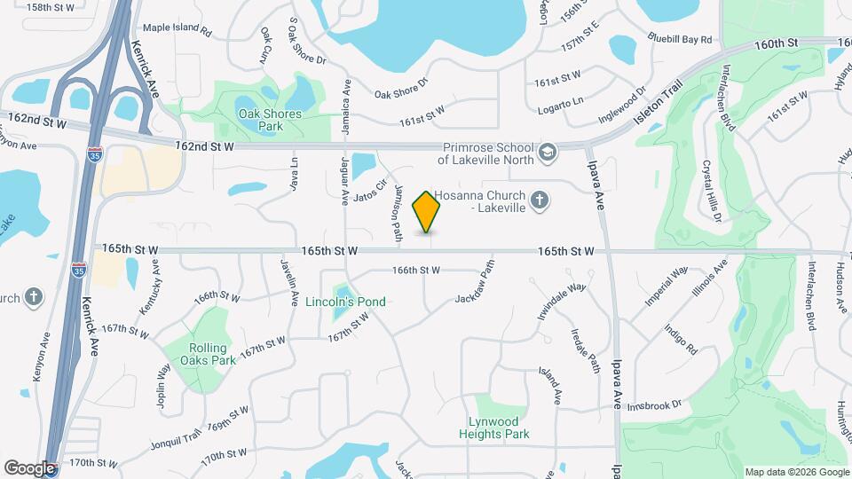 16446 Jaffna Pl Map and Location Details