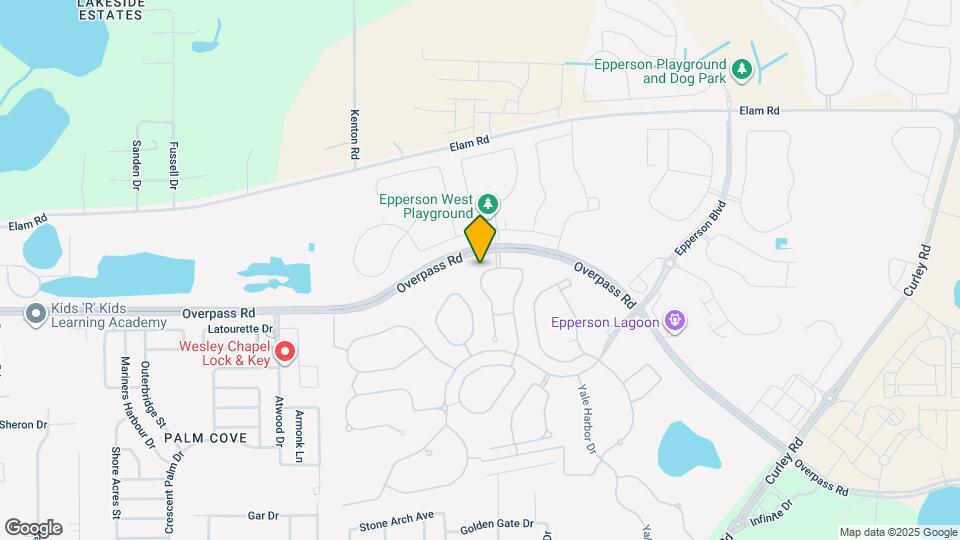 8214 Olive Brook Dr Map and Location Details