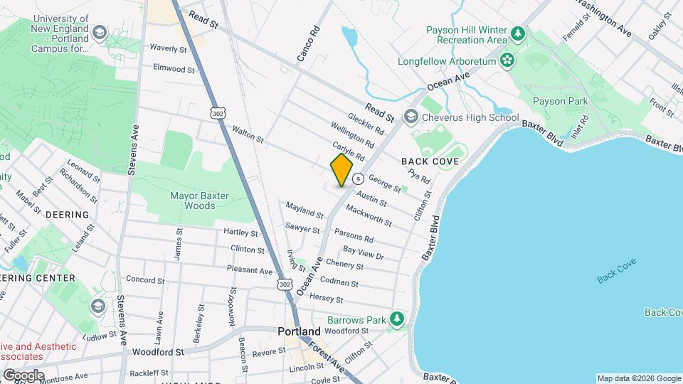 160 Ocean Ave, Unit Apt. 2 Map and Location Details