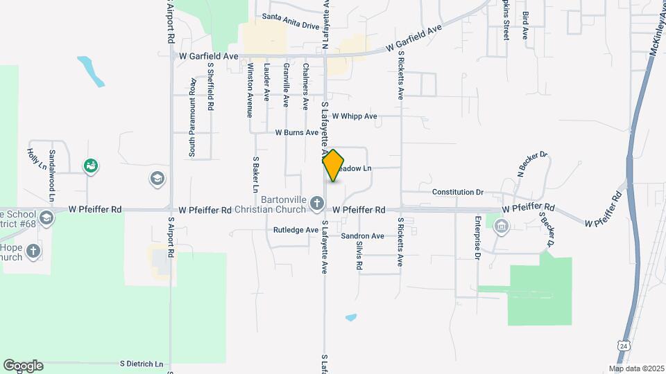 4208 S Lafayette Ave Map and Location Details