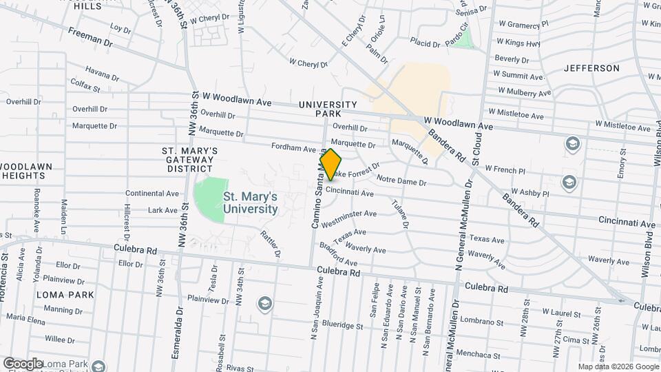 2625 Cincinnati Ave Map and Location Details