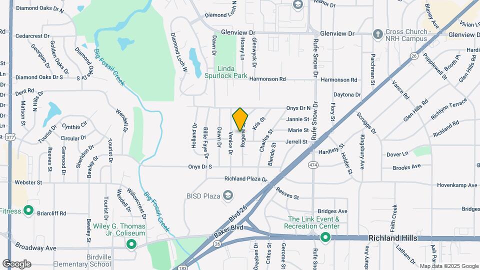 3713 Rogene St Map and Location Details