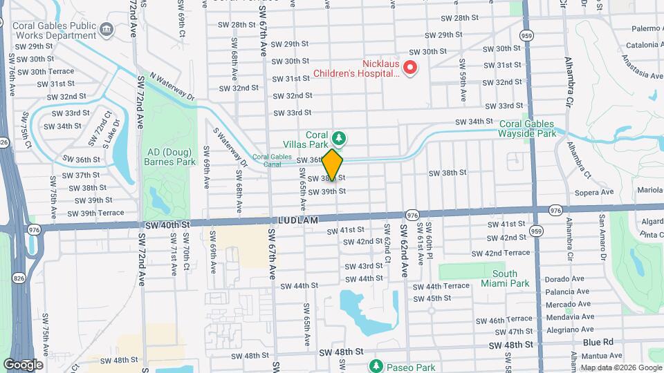 6401 SW 39th St Map and Location Details