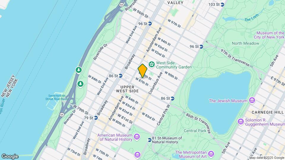 157 W 87th7 St Map and Location Details