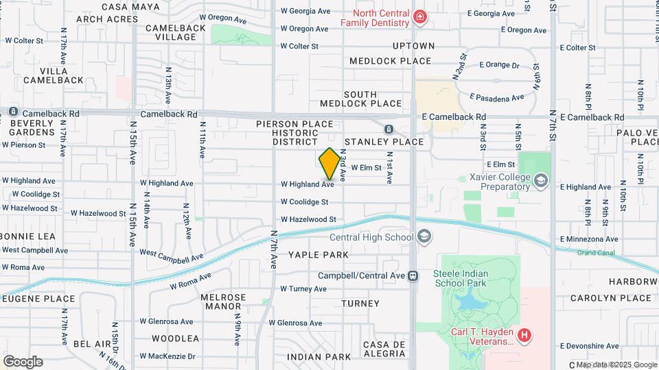 207 W Clarendon Ave, Unit 4H Map and Location Details