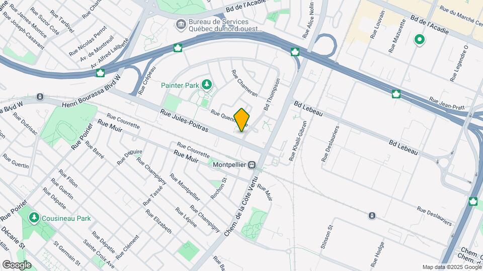 415 Thompson Boul Map and Location Details