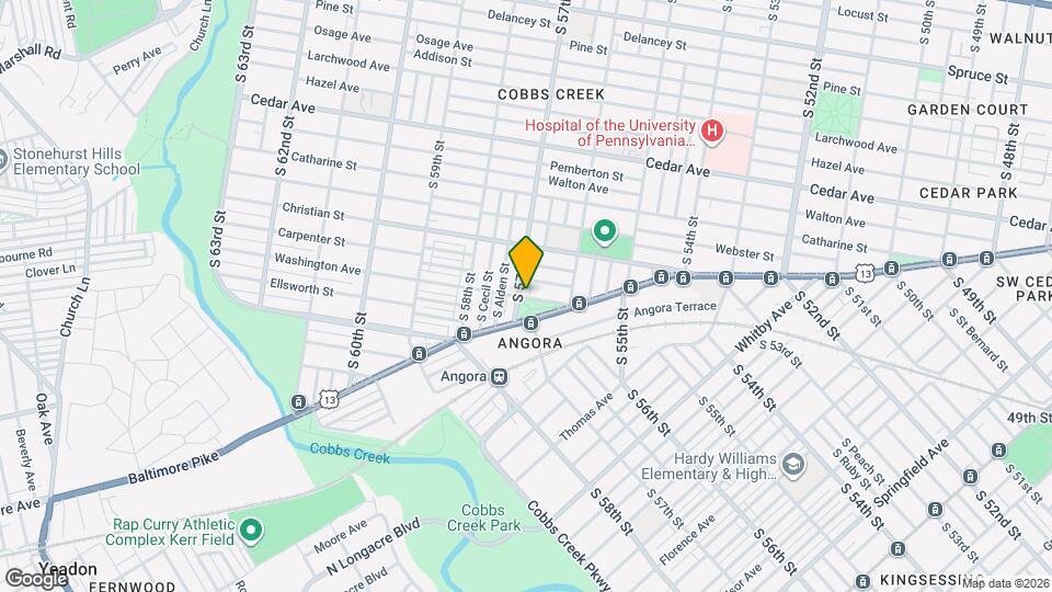 851 S 57th St Map and Location Details