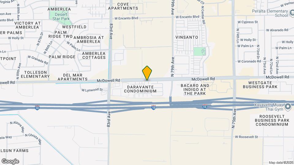 1520 N 80th Dr Map and Location Details