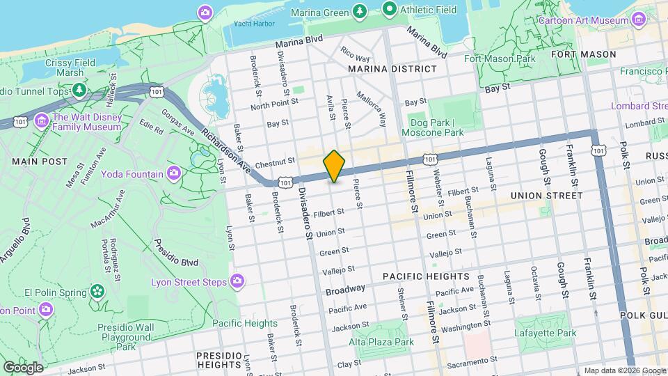 2490 Greenwich St Map and Location Details