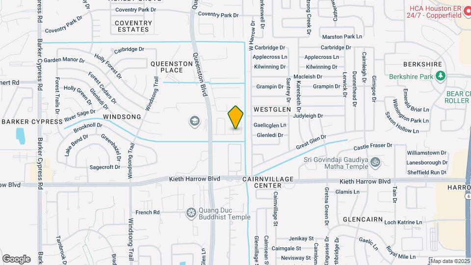 5302 Canyon Hollow Dr Map and Location Details