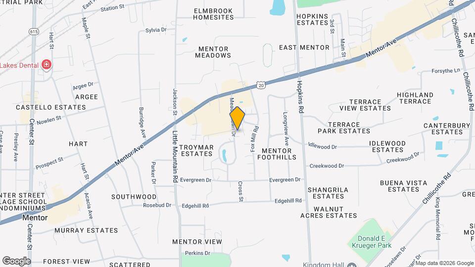 1 Meadowlawn Dr Rentals in Mentor, OH