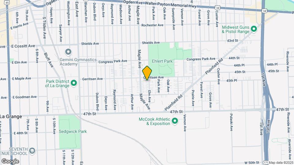 4508 Elm Ave Map and Location Details