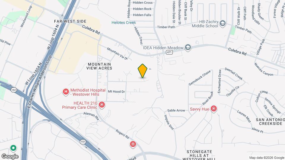 10267 Mount Crosby Dr Map and Location Details