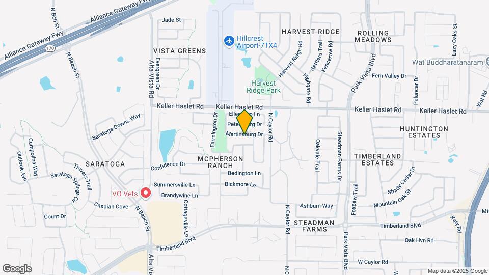 4032 Martinsburg Dr Map and Location Details