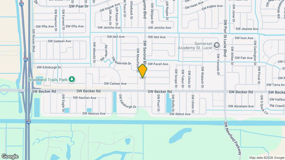 4542 SW Savona Blvd Map and Location Details