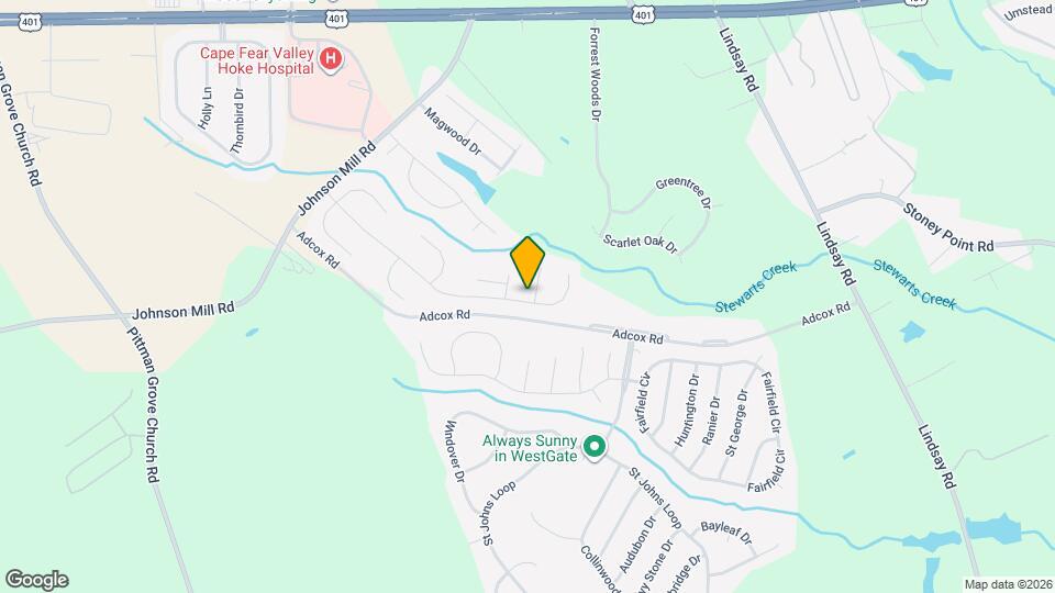 641 Hogart St Map and Location Details