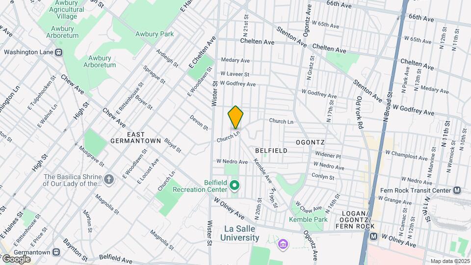 2113 Church Ln Mapa y Detalles de la Ubicación