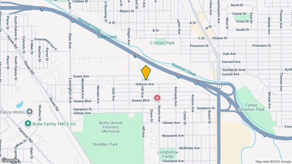 1407 Hobson Ave Map and Location Details